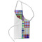 Blue Madras Plaid Print Kid's Aprons - Small - Main