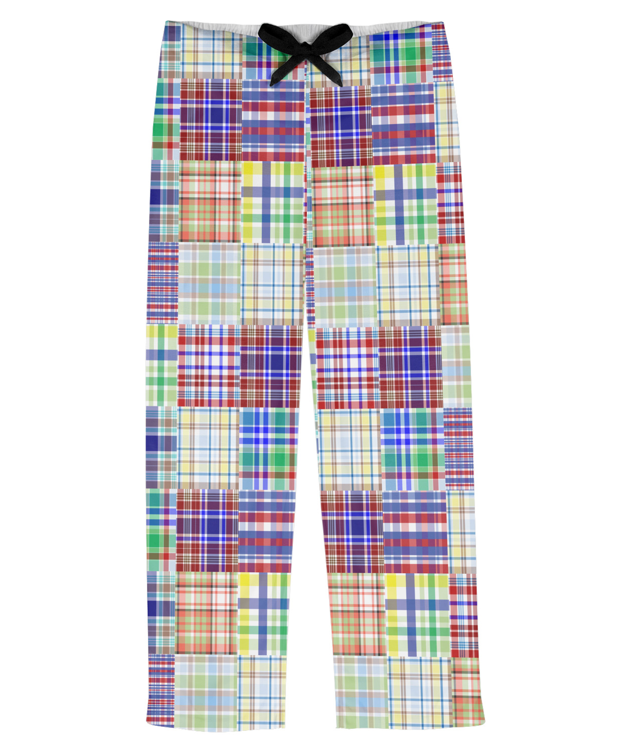 mens madras plaid pants