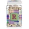 Blue Madras Plaid Print Pet Jar - Front Main Photo