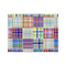 Blue Madras Plaid Print Tissue Paper - Heavyweight - Medium - Front