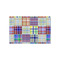 Blue Madras Plaid Print Tissue Paper - Heavyweight - Small - Front