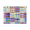 Blue Madras Plaid Print Tissue Paper - Lightweight - Medium - Front