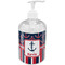 Nautical Anchors & Stripes Soap / Lotion Dispenser (Personalized)