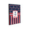 Nautical Anchors & Stripes 11x14 Wood Print - Angle View