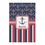 Nautical Anchors & Stripes Posters - Matte - 20x30 (Personalized)