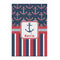 Nautical Anchors & Stripes 20x30 - Matte Poster - Front View