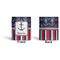 Nautical Anchors & Stripes Ceramic Pen Holder - Apvl