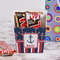 Nautical Anchors & Stripes French Fry Favor Box - w/ Treats View