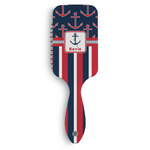 Nautical Anchors & Stripes Hair Brushes (Personalized)