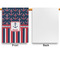 Nautical Anchors & Stripes House Flags - Single Sided - APPROVAL