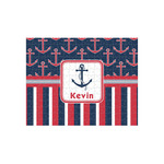 Nautical Anchors & Stripes 252 pc Jigsaw Puzzle (Personalized)