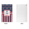 Nautical Anchors & Stripes Microfiber Golf Towels - APPROVAL