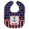 Nautical Anchors & Stripes New Bib Flat Approval