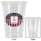 Nautical Anchors & Stripes Party Cups - 16oz - Approval