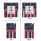 Nautical Anchors & Stripes Party Favor Gift Bag - Matte - Approval