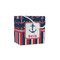 Nautical Anchors & Stripes Party Favor Gift Bag - Matte - Main