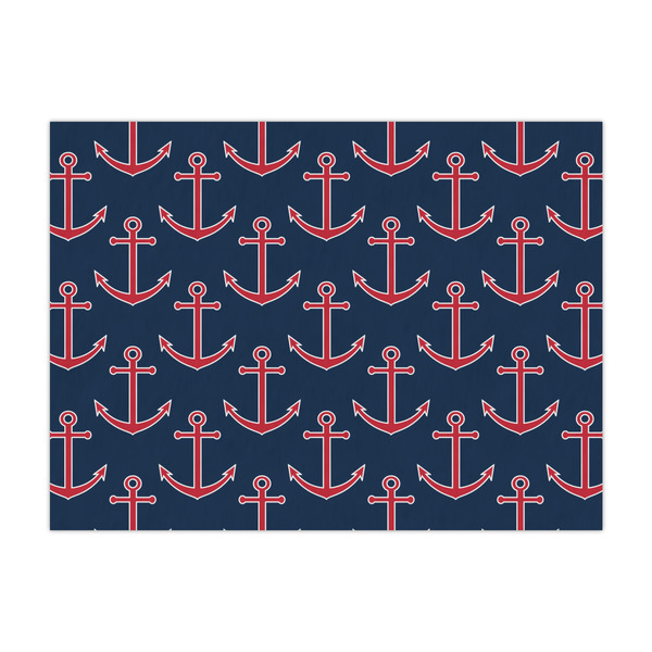 Custom Nautical Anchors & Stripes Large Tissue Papers Sheets - Heavyweight