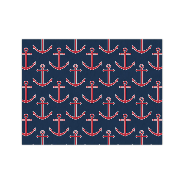 Custom Nautical Anchors & Stripes Medium Tissue Papers Sheets - Heavyweight