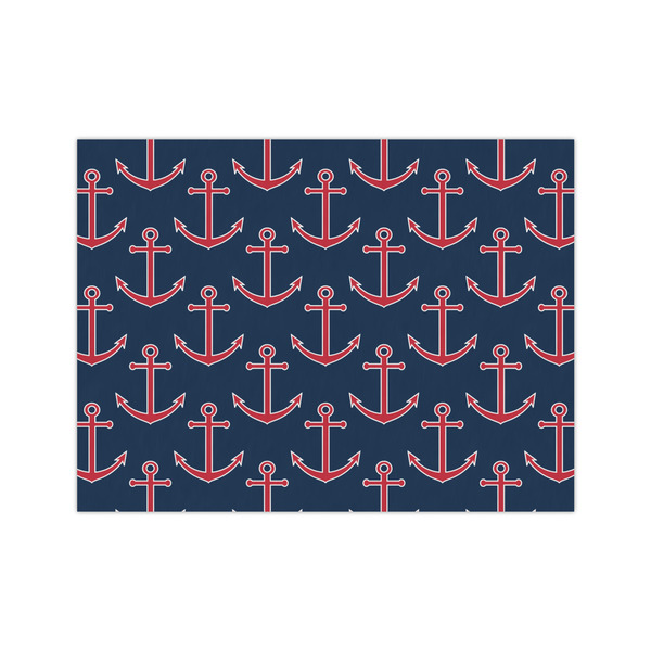 Custom Nautical Anchors & Stripes Medium Tissue Papers Sheets - Lightweight