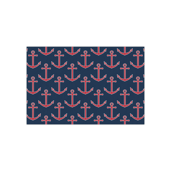 Custom Nautical Anchors & Stripes Small Tissue Papers Sheets - Lightweight