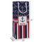 Nautical Anchors & Stripes Wine Gift Bag - Dimensions