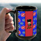 Superhero 15oz. Black Mug - LIFESTYLE