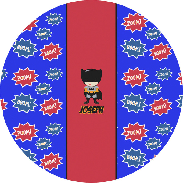 Custom Superhero Multipurpose Round Labels - 2" (Personalized)