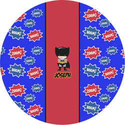 Superhero Multipurpose Round Labels - 3" (Personalized)