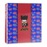 Superhero 3-Ring Binder - 1 inch (Personalized)