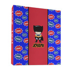 Superhero 3 Ring Binder - Full Wrap - 1" (Personalized)