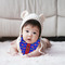 Superhero Bandana Bib - (Lifestyle 2 girl)