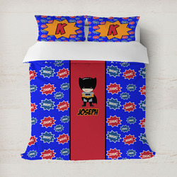 Superhero Duvet Cover Set - Full / Queen (Personalized)