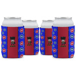 Superhero Can Cooler (12 oz) - Set of 4 w/ Name or Text