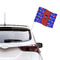 Superhero Car Flag - Large - LIFESTYLE