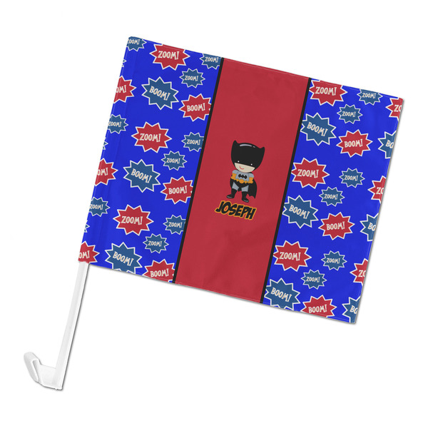 Custom Superhero Car Flag (Personalized)