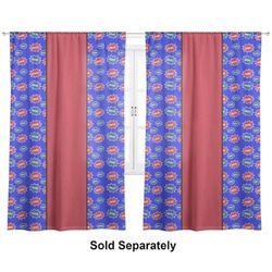 Superhero Curtain Panel - Custom Size