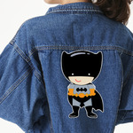 Superhero Twill Iron On Patch - Custom Shape - 3XL