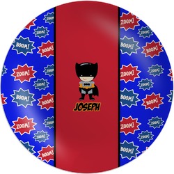 Superhero Melamine Plate (Personalized)