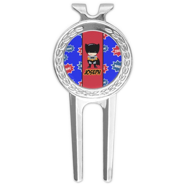 Custom Superhero Golf Divot Tool & Ball Marker (Personalized)