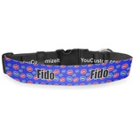 Superhero Deluxe Dog Collar - Toy (6" to 8.5") (Personalized)