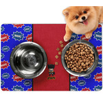 Superhero Dog Food Mat - Small w/ Name or Text