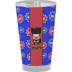 Superhero Pint Glass - Full Color (Personalized)
