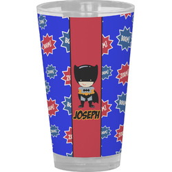 Superhero Pint Glass - Full Color (Personalized)