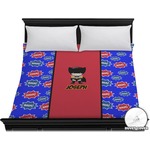 Superhero Duvet Cover - King (Personalized)