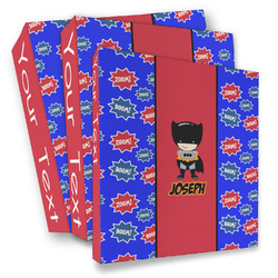 Superhero 3 Ring Binder - Full Wrap (Personalized)