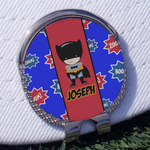 Superhero Golf Ball Marker - Hat Clip