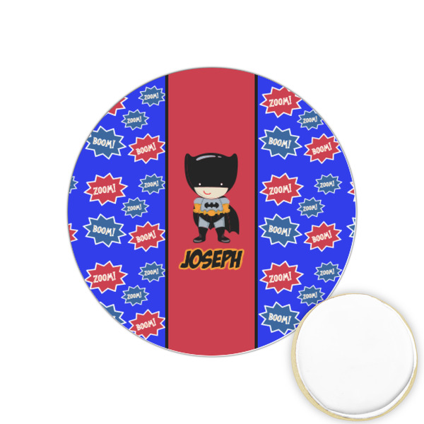 Custom Superhero Printed Cookie Topper - 1.25" (Personalized)