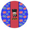 Superhero Icing Circle - XSmall - Single