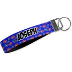 Superhero Webbing Keychain Fob - Large (Personalized)