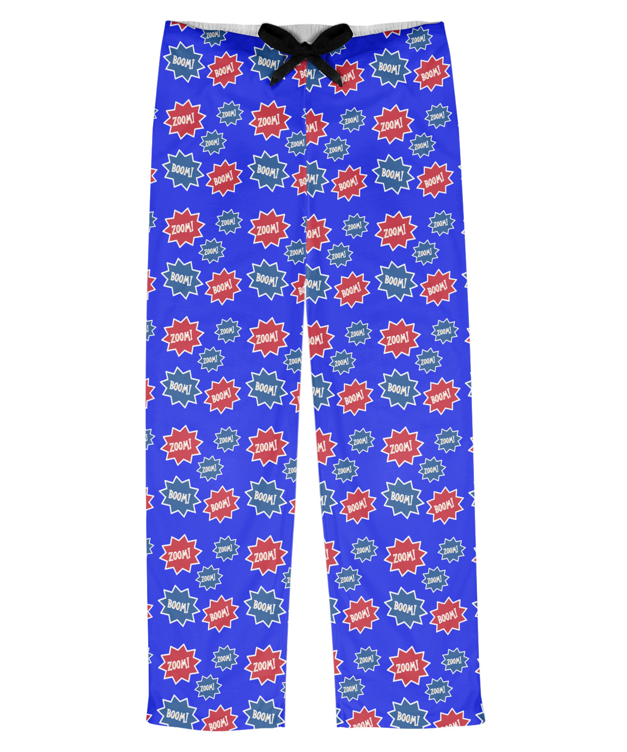 Superhero Mens Pajama Pants - 2XL (Personalized) - YouCustomizeIt